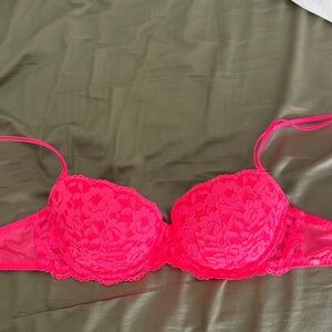 PINK Victoria's Secret Neon Lace Bra